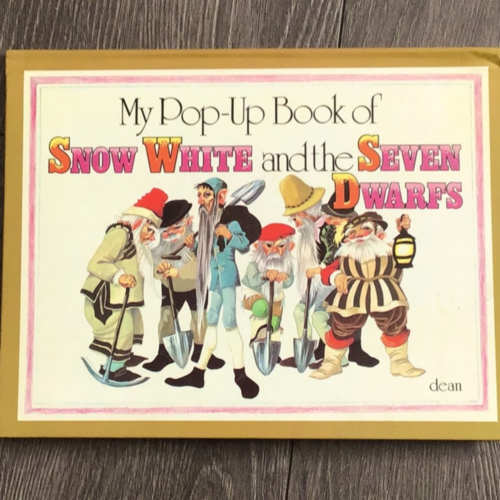 My Pop-Up Book of Snow White and the Seven Dwarfs Deans Vintage 1984